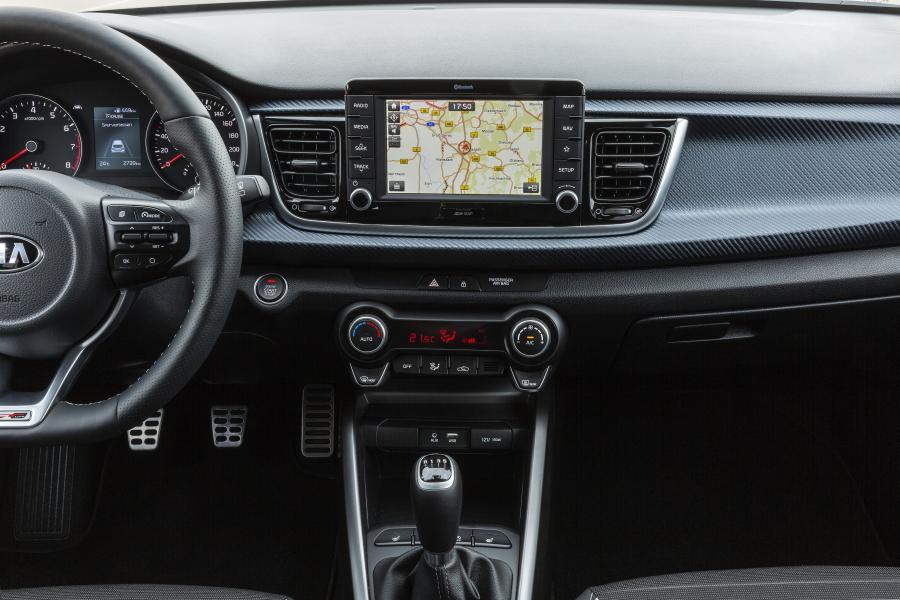 Детали интерьера Kia Rio GT-Line (YB) 2018 года  (WW) (фото 17 из 44)